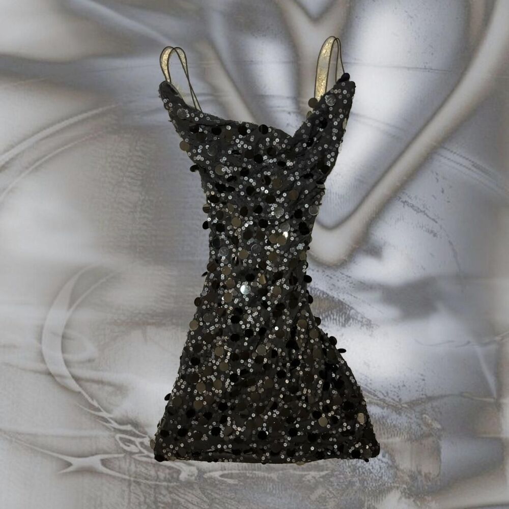 Sue-wong Women's Black Dress